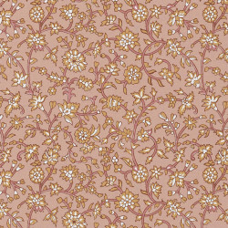 Printed Cotton JHANSI4 Pink / Camel